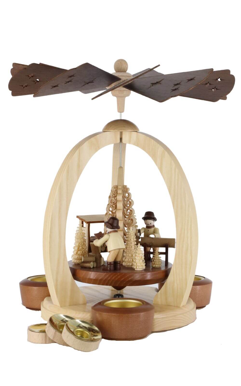 Christmas pyramid wooden people by Legler_1
