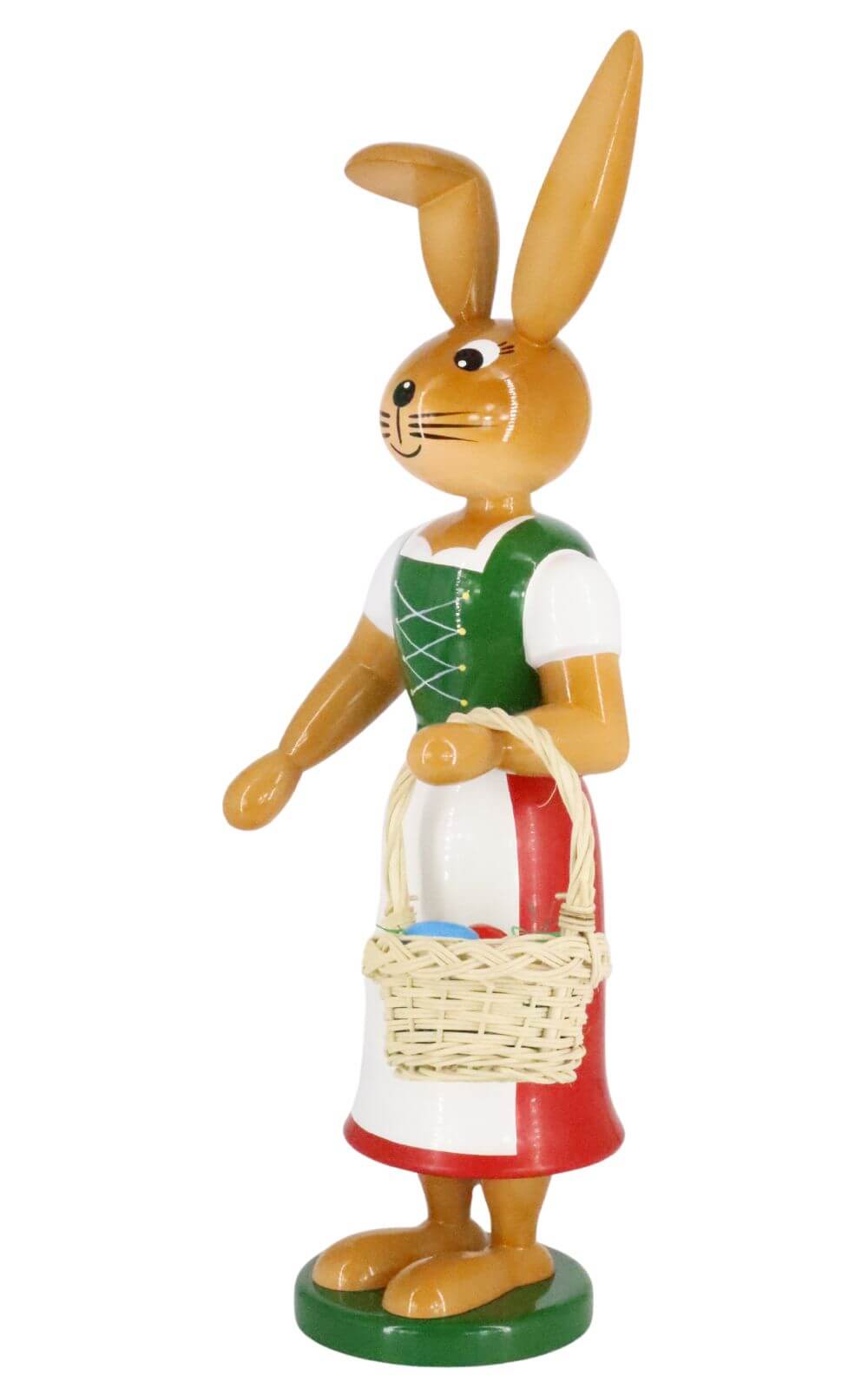 Easter bunny - bunny with long skirt, 55 cm by Holzkunst Gahlenz_3