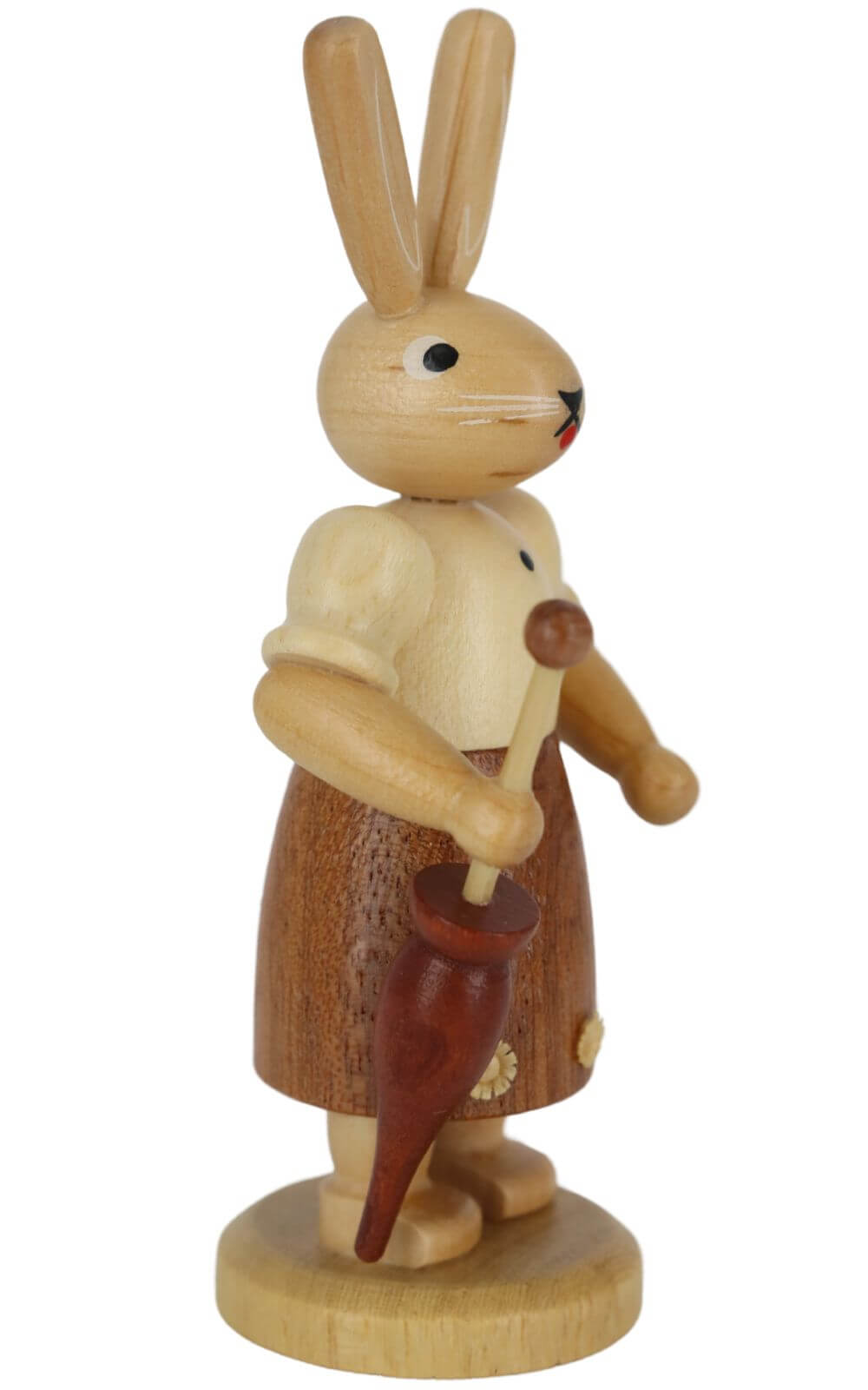 Easter bunny woman with umbrella, natural, 11 cm by Müller Kleinkunst_2