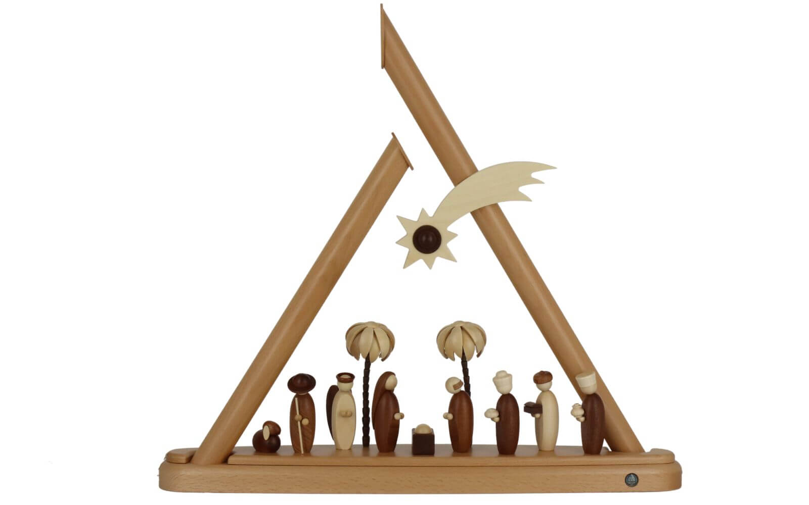 Modern light triangle Holy Family, nature by Müller Kleinkunst_2