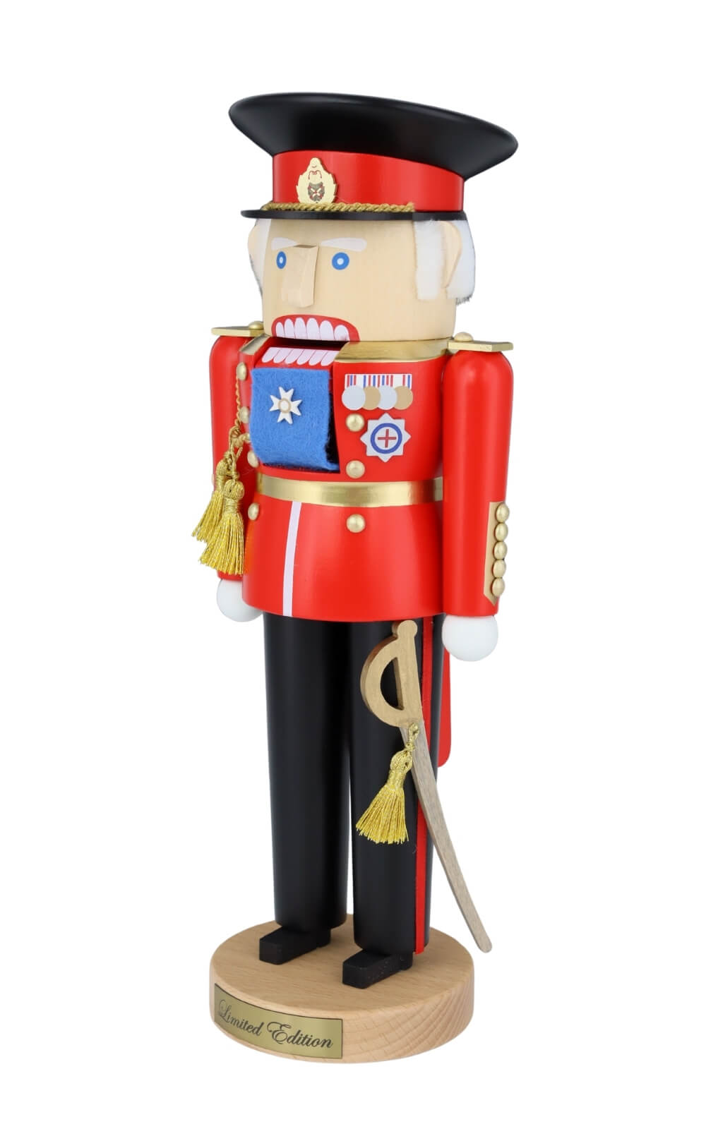 Nutcracker King Charles III, 26 cm by Richard Glässer