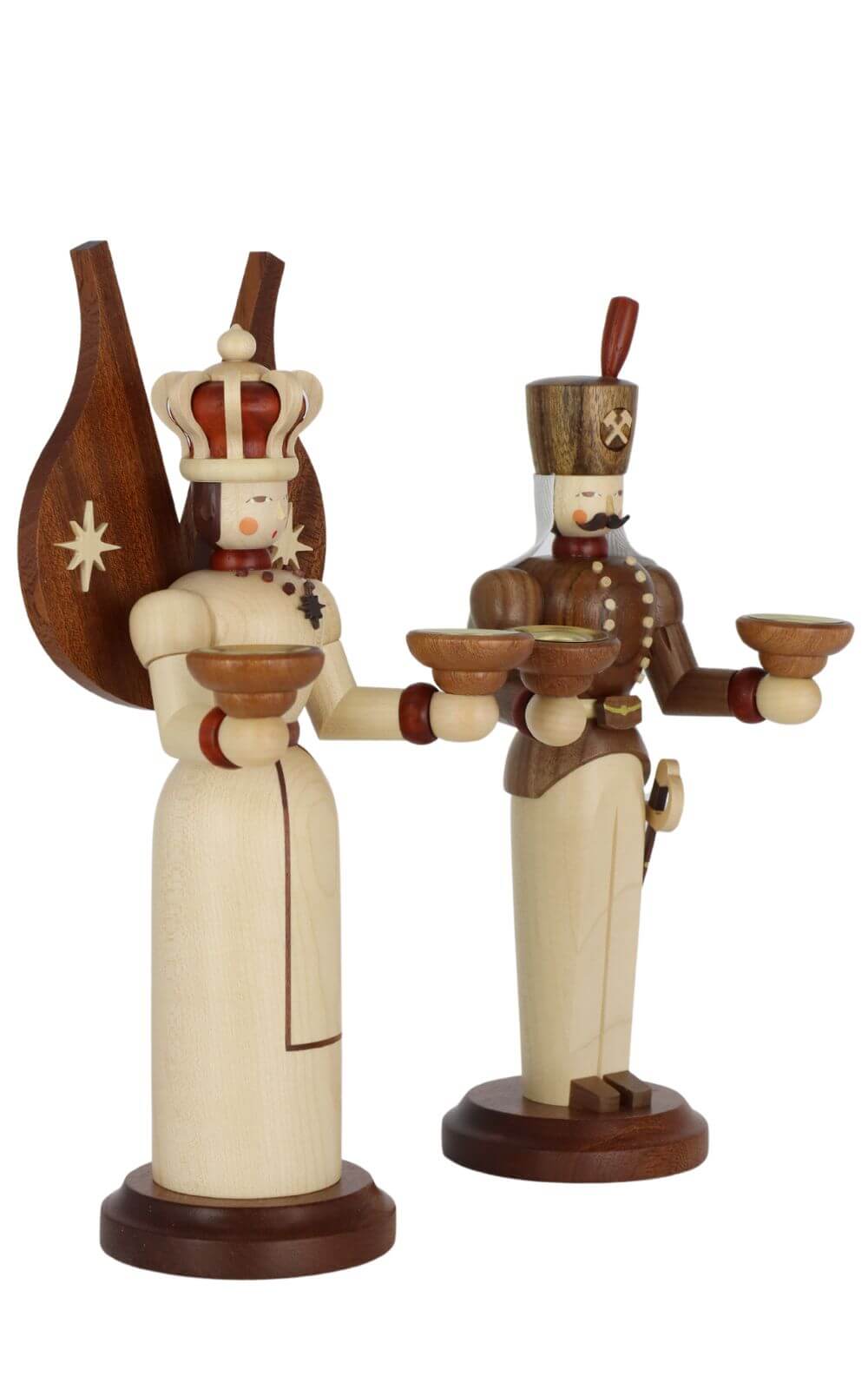 Angel and miner, 26 cm by Müller Kleinkunst_2