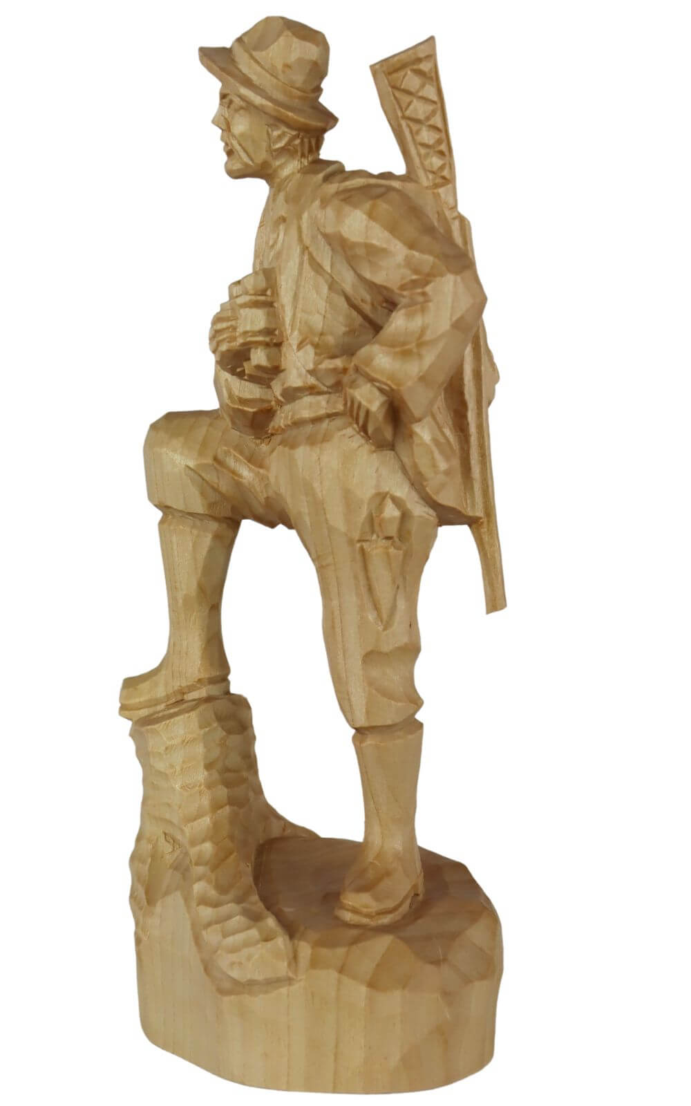 Forester, carved, 20 cm, natural by Schnitzkunst aus dem Erzgebirge_1