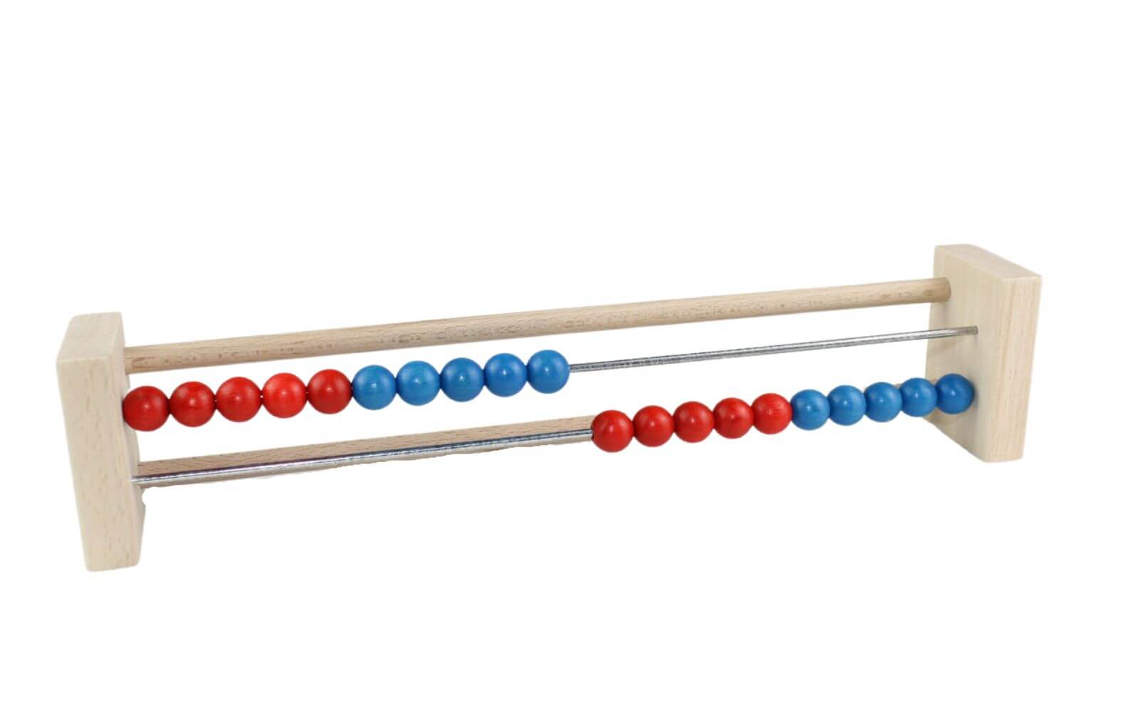 Abacus, Rechenrahmen 20 Kugeln aus Holz von Ebert GmbH