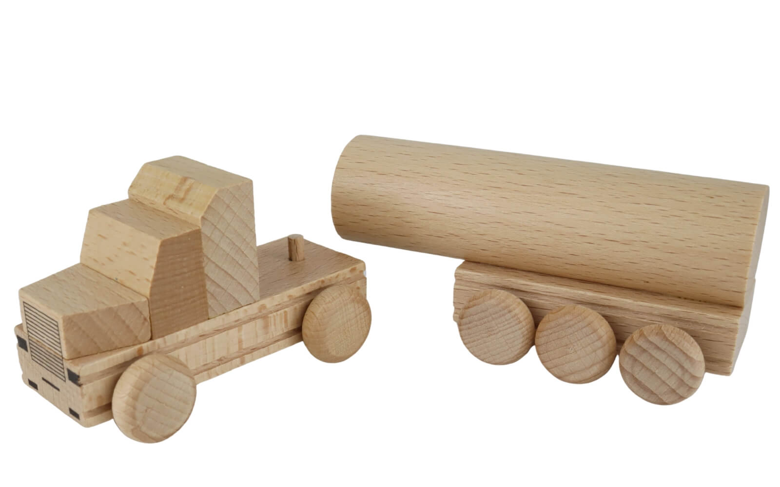 Wooden car US Truck Tanker, natural by Ebert GmbH_3