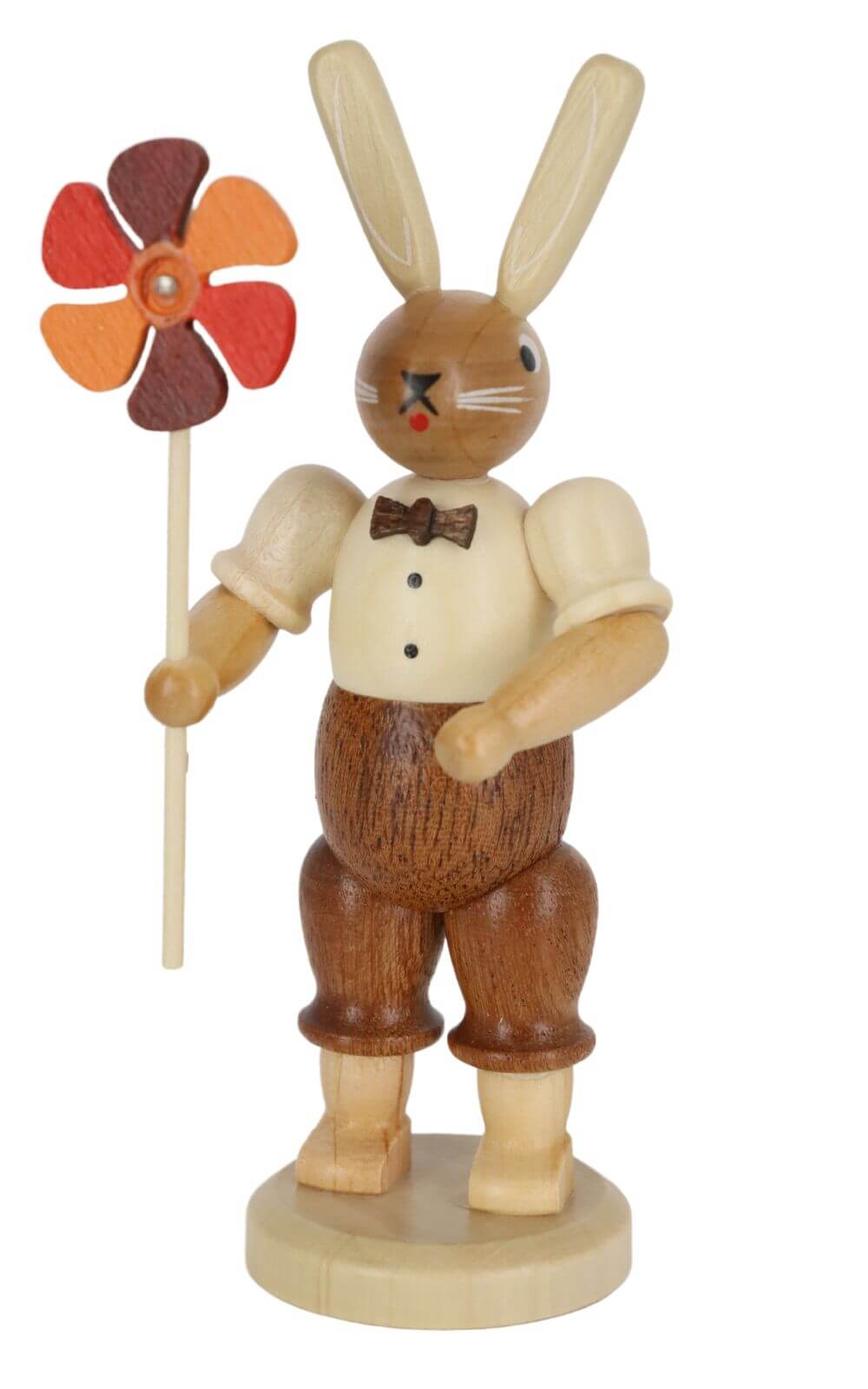 Easter bunny - man with windmill, natural by Müller Kleinkunst_1