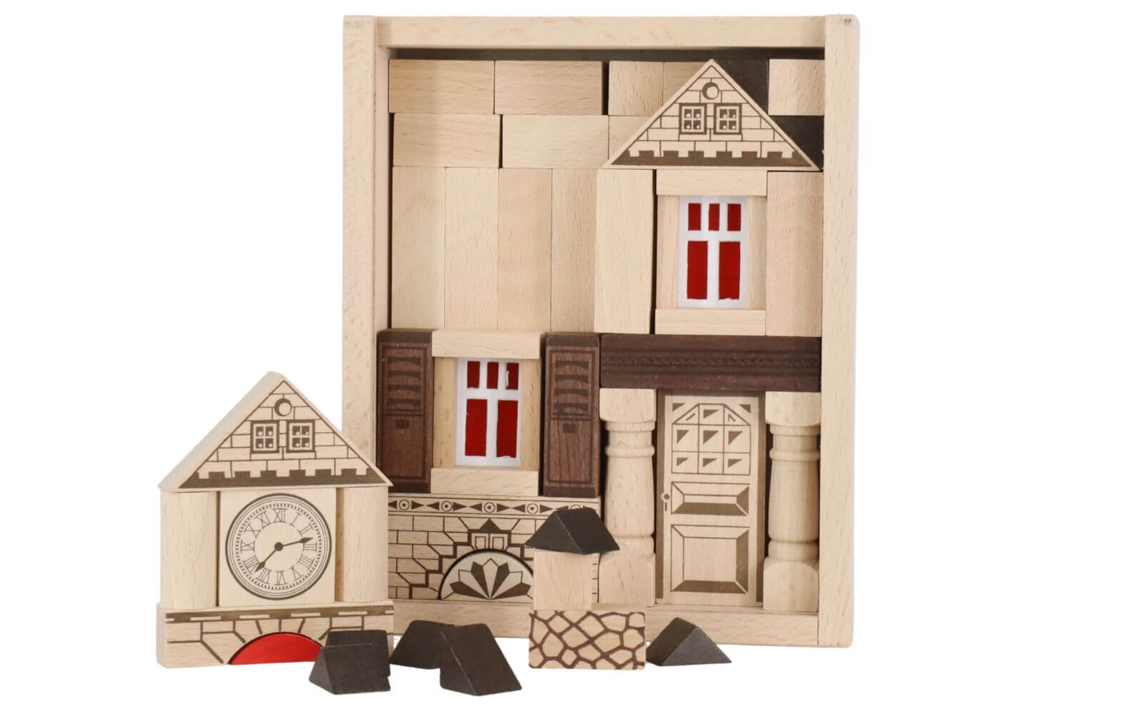 Noblesse building set with 49 building blocks by Ebert GmbH_2