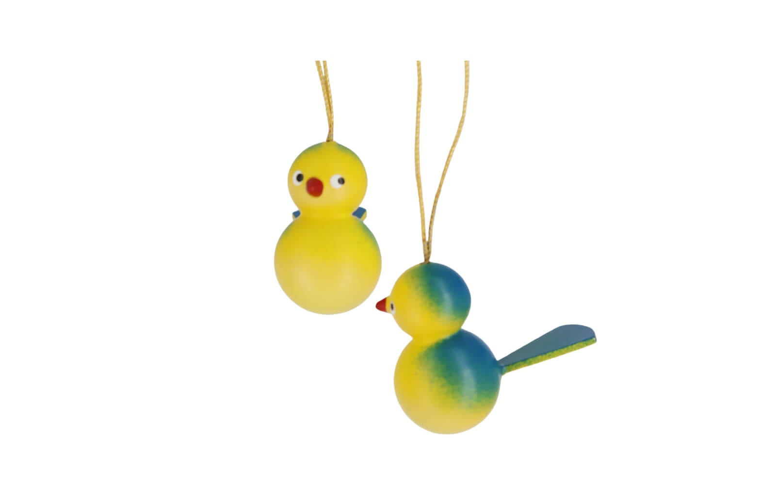 German Spring Figurin Bird, colored_2