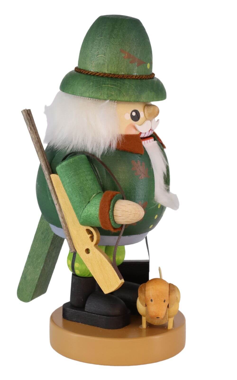 Nutcracker forester with dachshund, 21 cm by Richard Glässer_2