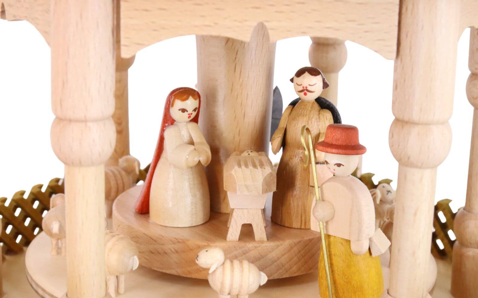 Christmas pyramid Holy Story, 5 - tiered, electric by Richard Glässer_pic6