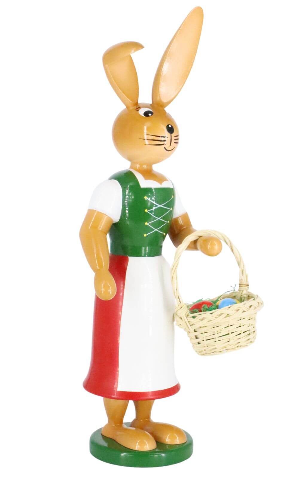 Easter bunny - bunny with long skirt, 55 cm by Holzkunst Gahlenz_2