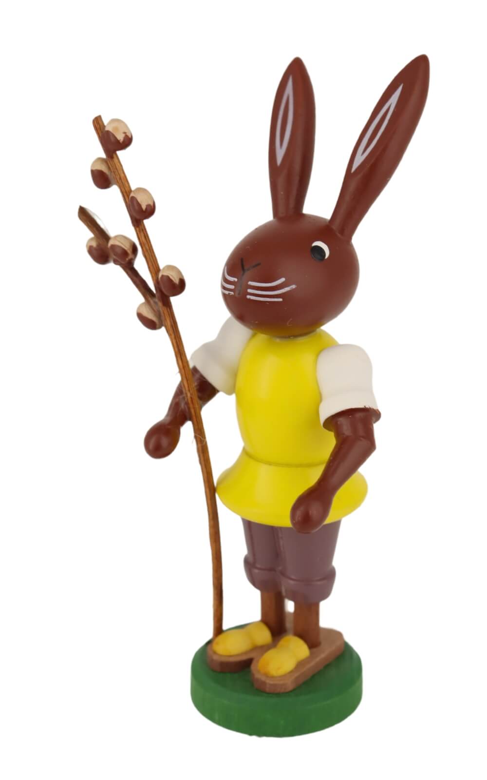 Easter bunny with willow cat, 9 cm by Thomas Preißler_1