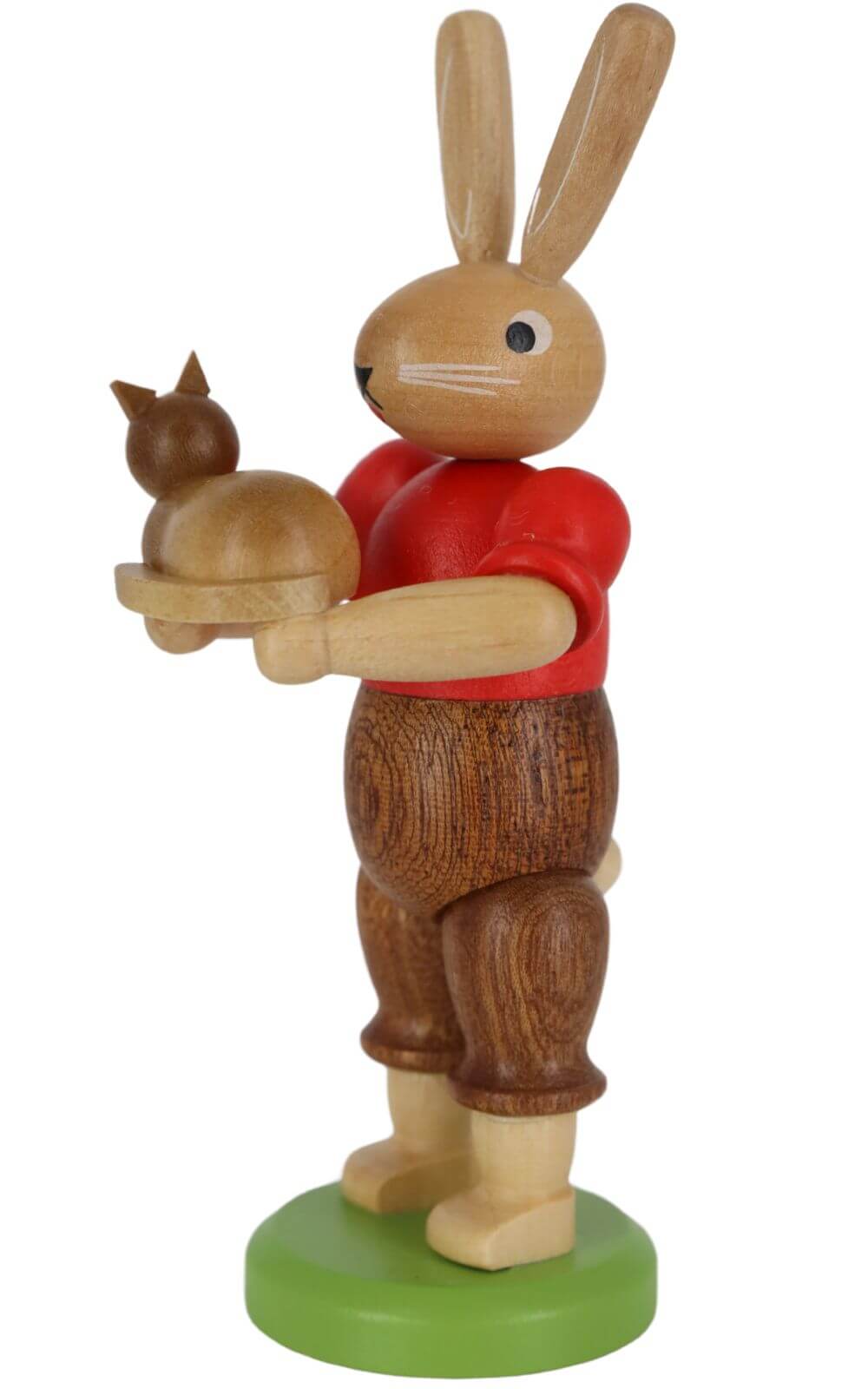 Easter bunny with cat, 11 cm by Müller Kleinkunst_3