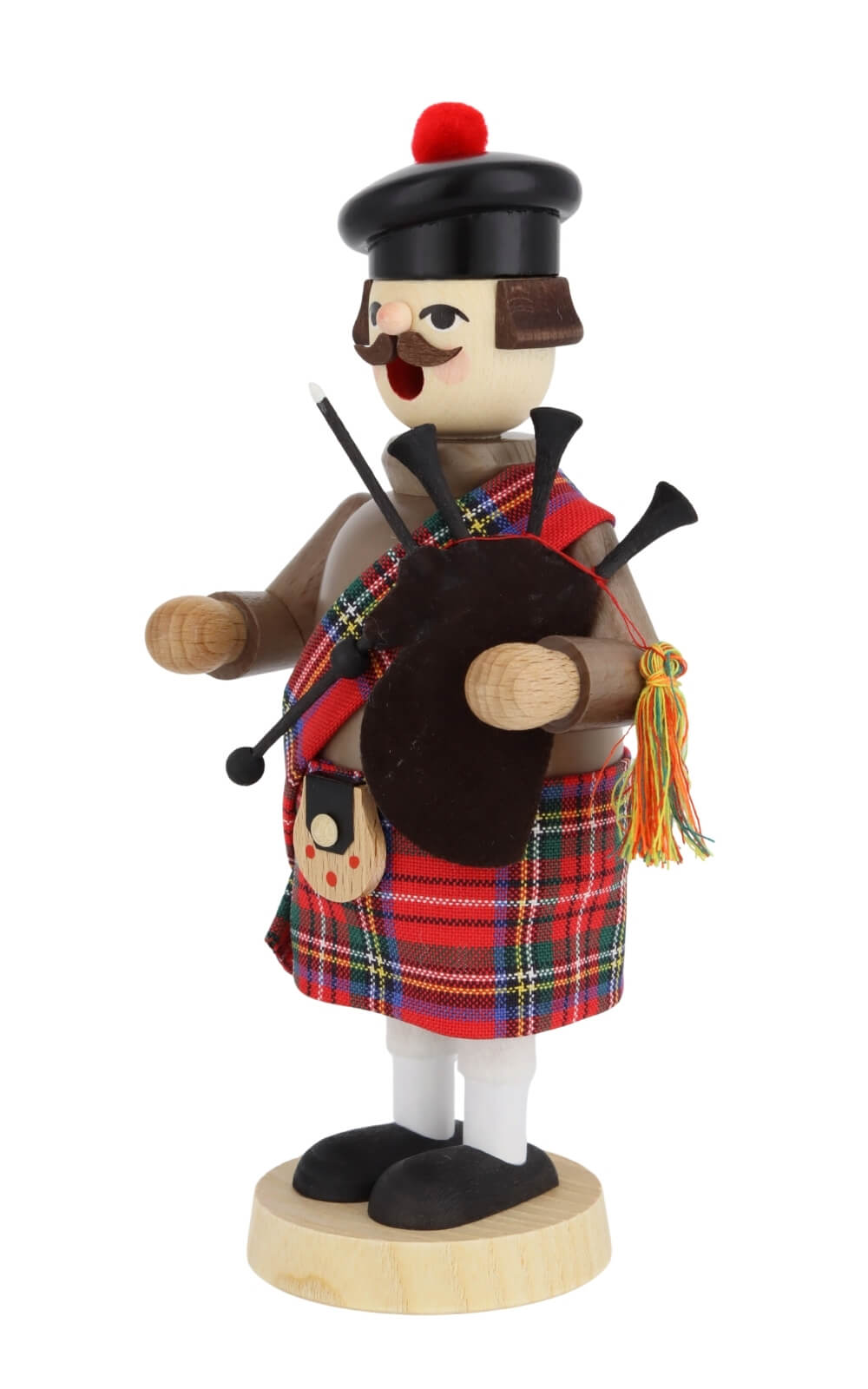 Smoking Man Schotte, 18 cm / 7 inch, colored by Richard Glässer_3