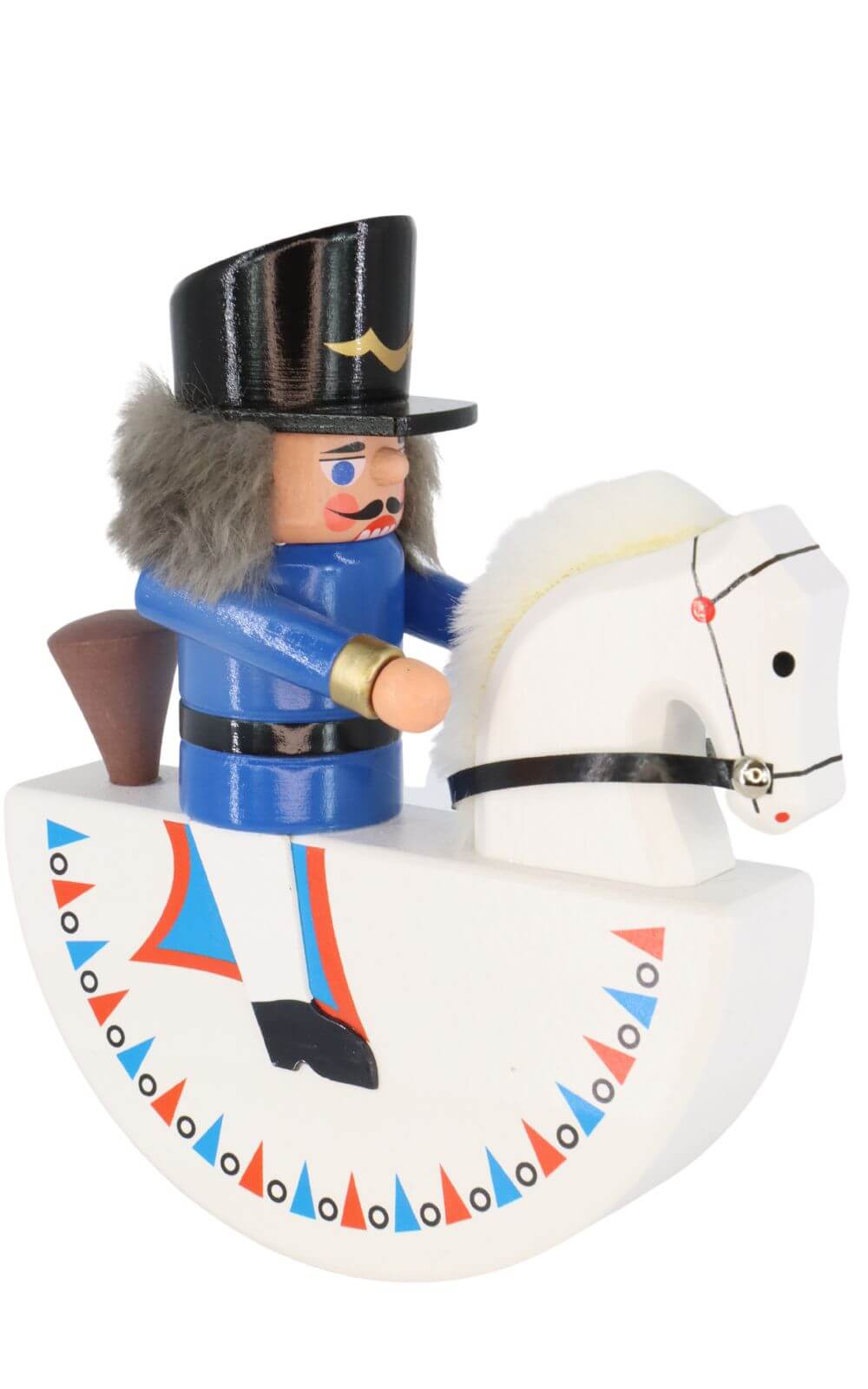 Nutcracker Little rider hussar blue, 13 cm by Legler_2