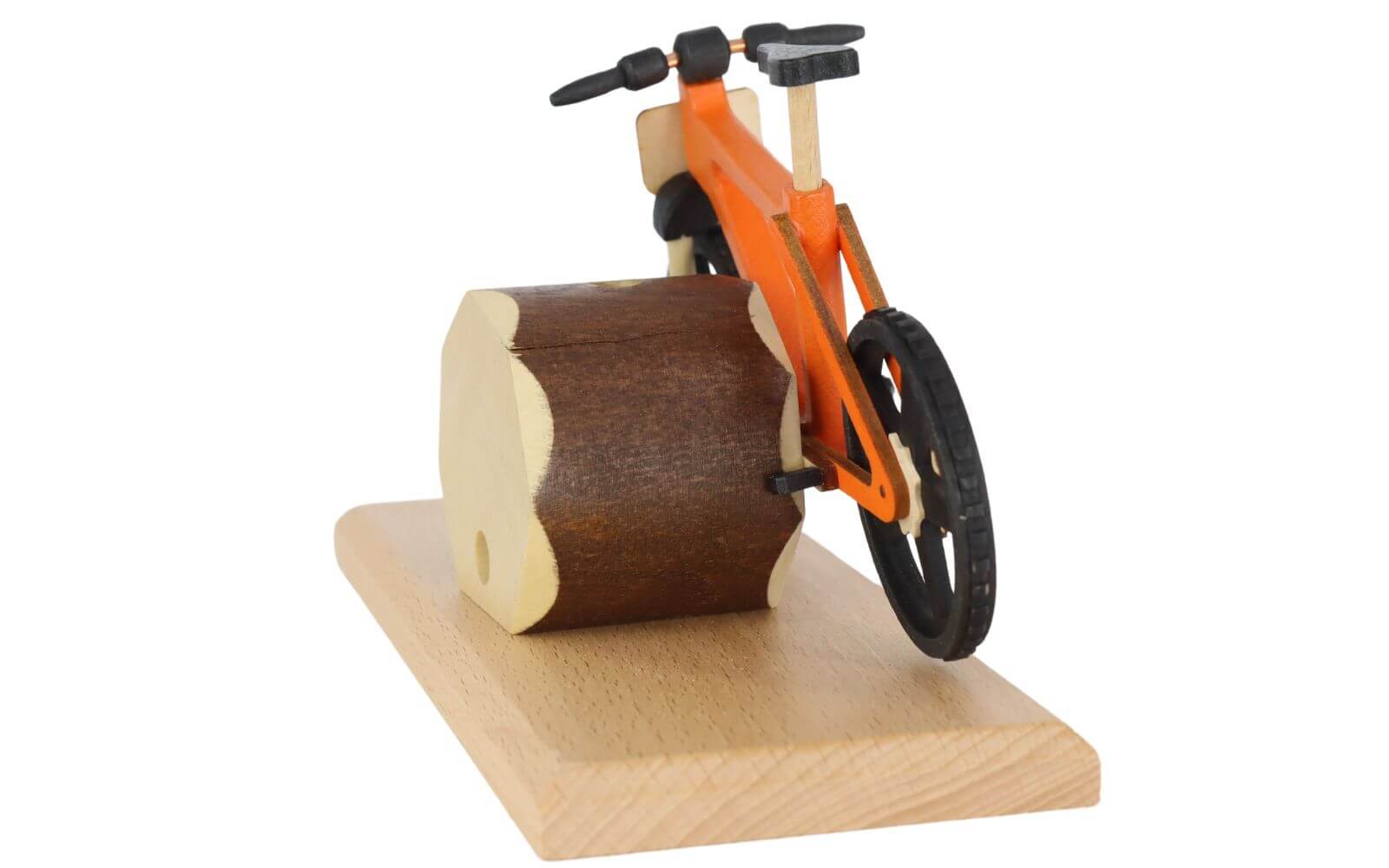 Smoking man - Smoking bike EBM Edition, orange by Gerd Hofmann_4