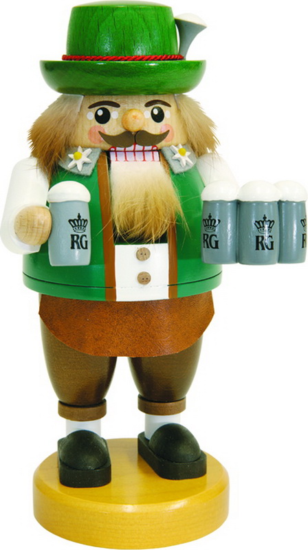 Nutcracker Bavarian host, 20 cm by Richard Glässer GmbH Seiffen from the Erzgebirge