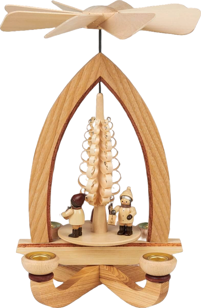 Christmas pyramid lampion children, 28 cm by Heinz Lorenz
