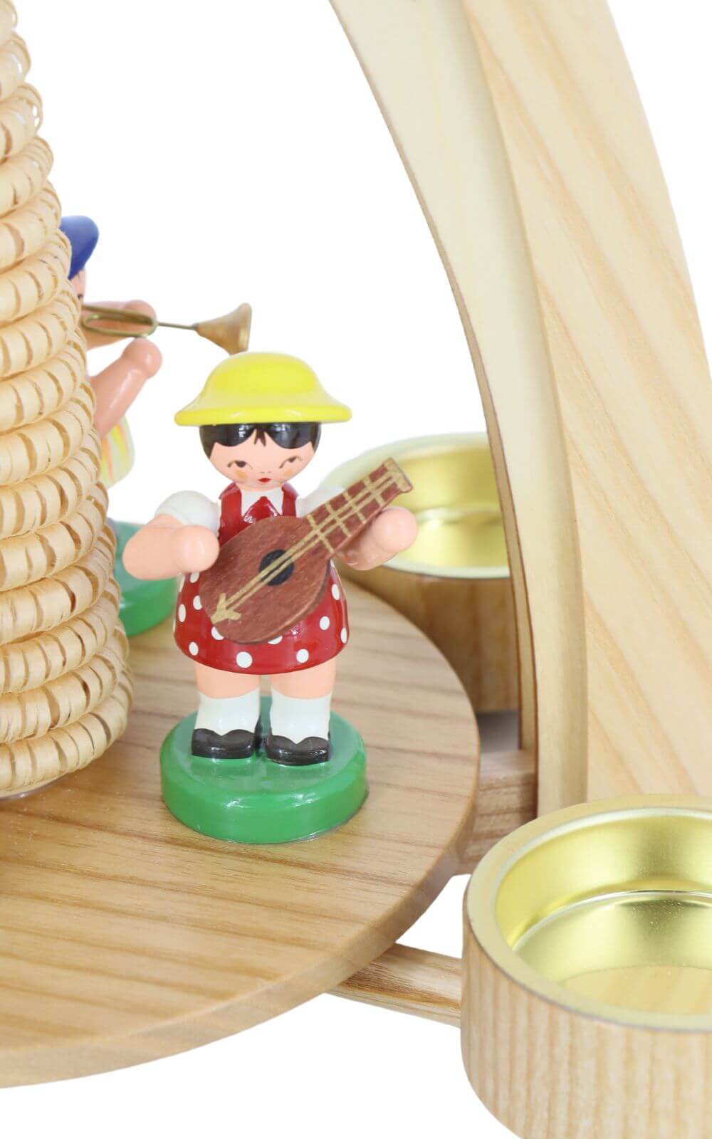 Spring pyramid with 4 instrument children, 27 cm by Figurenland Uhlig GmbH_6