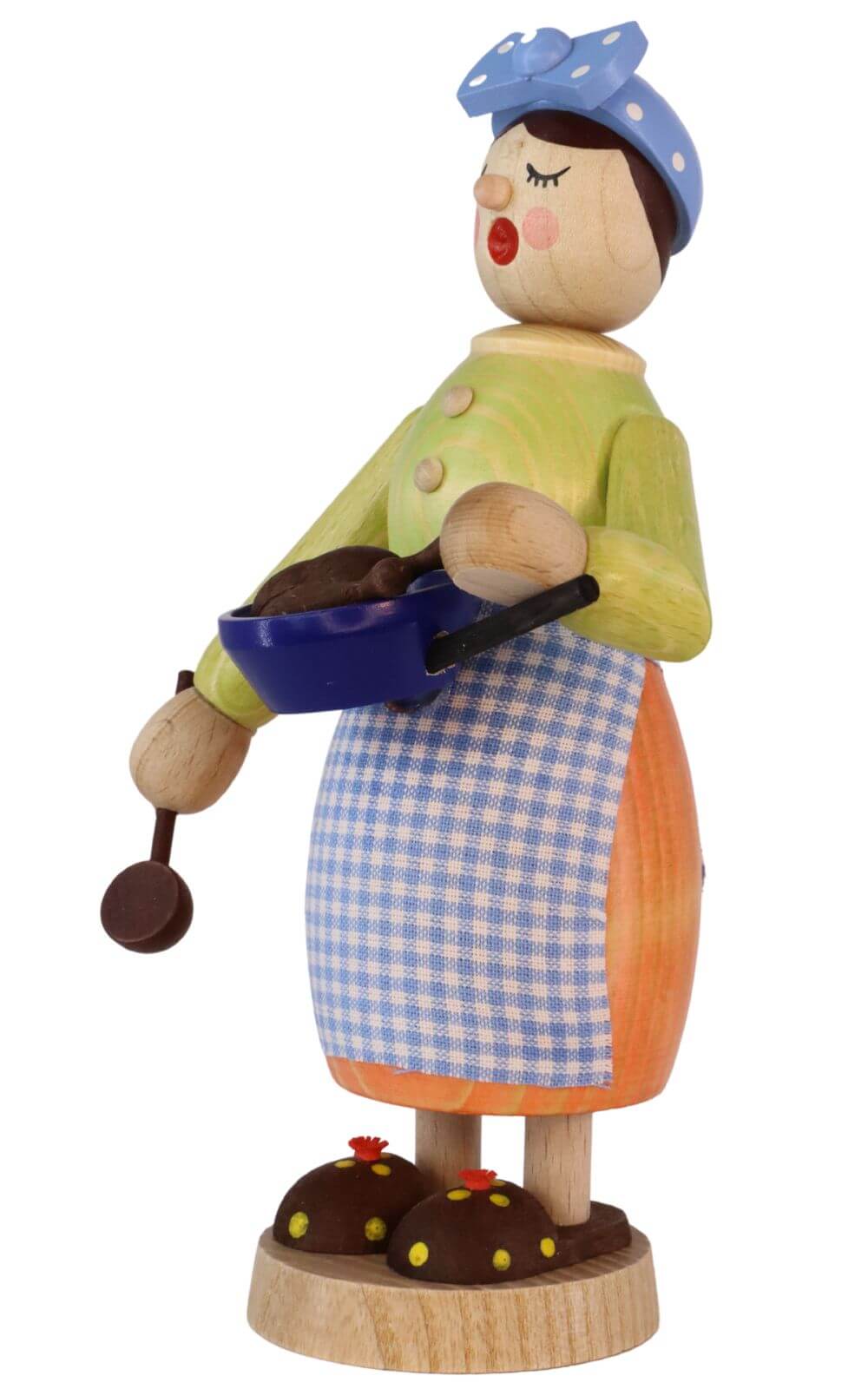 Smoking man Witwe Bolte, 17 cm by Richard Glässer_2