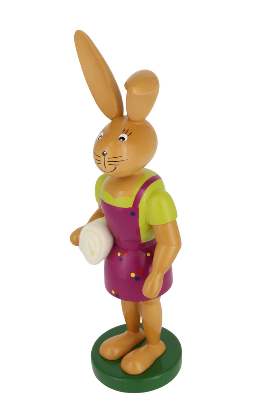 Easter bunny - bunny with picnic blanket, 25 cm by Holzkunst Gahlenz_2
