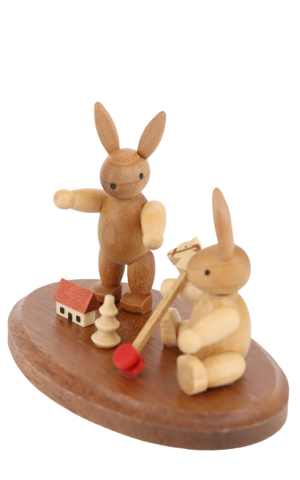 Easter bunnies – children playing, 6 cm / 2,4 inch by Müller Kleinkunst_3