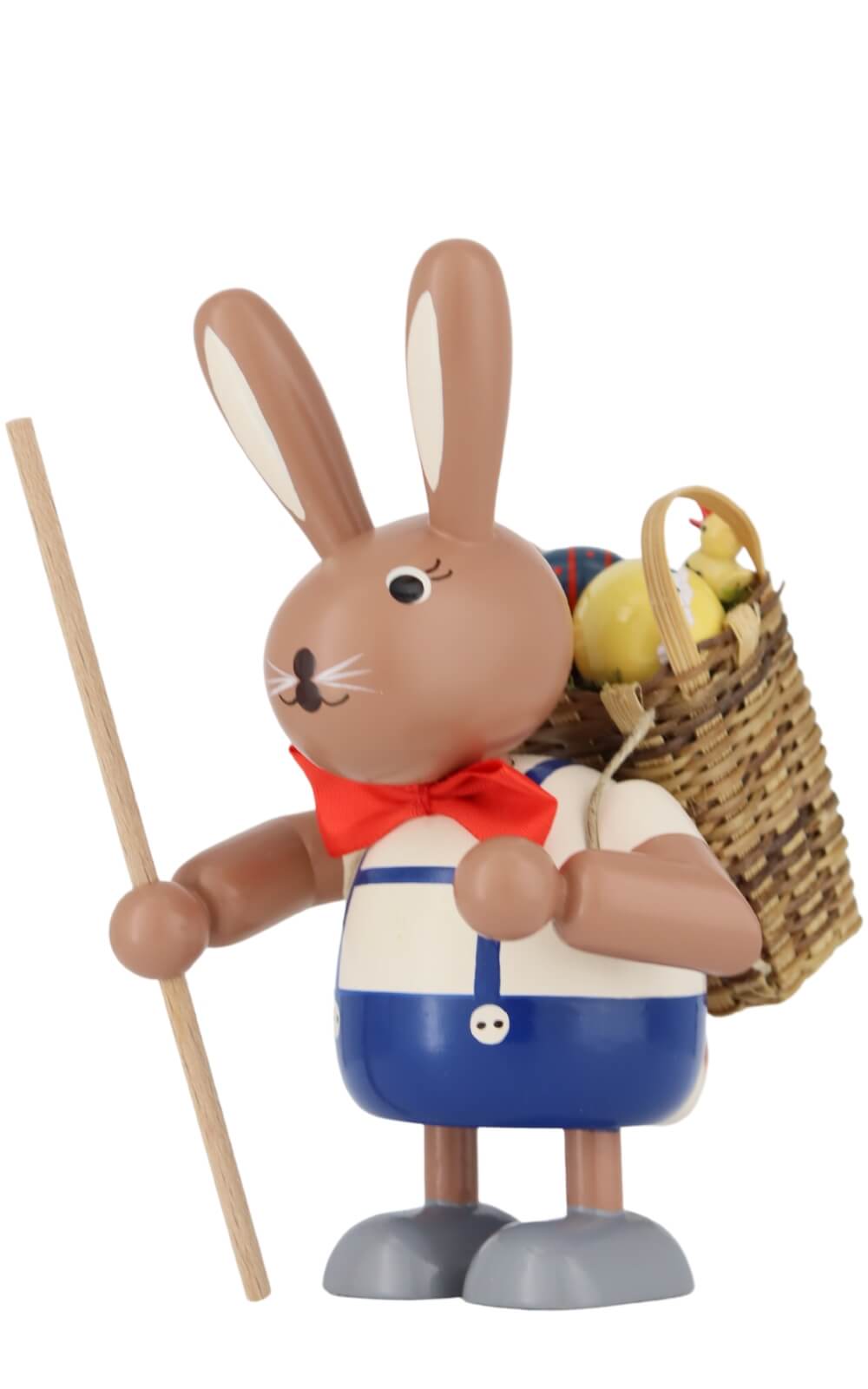 Easter bunny with carrying basket, 11 cm by KWO_1