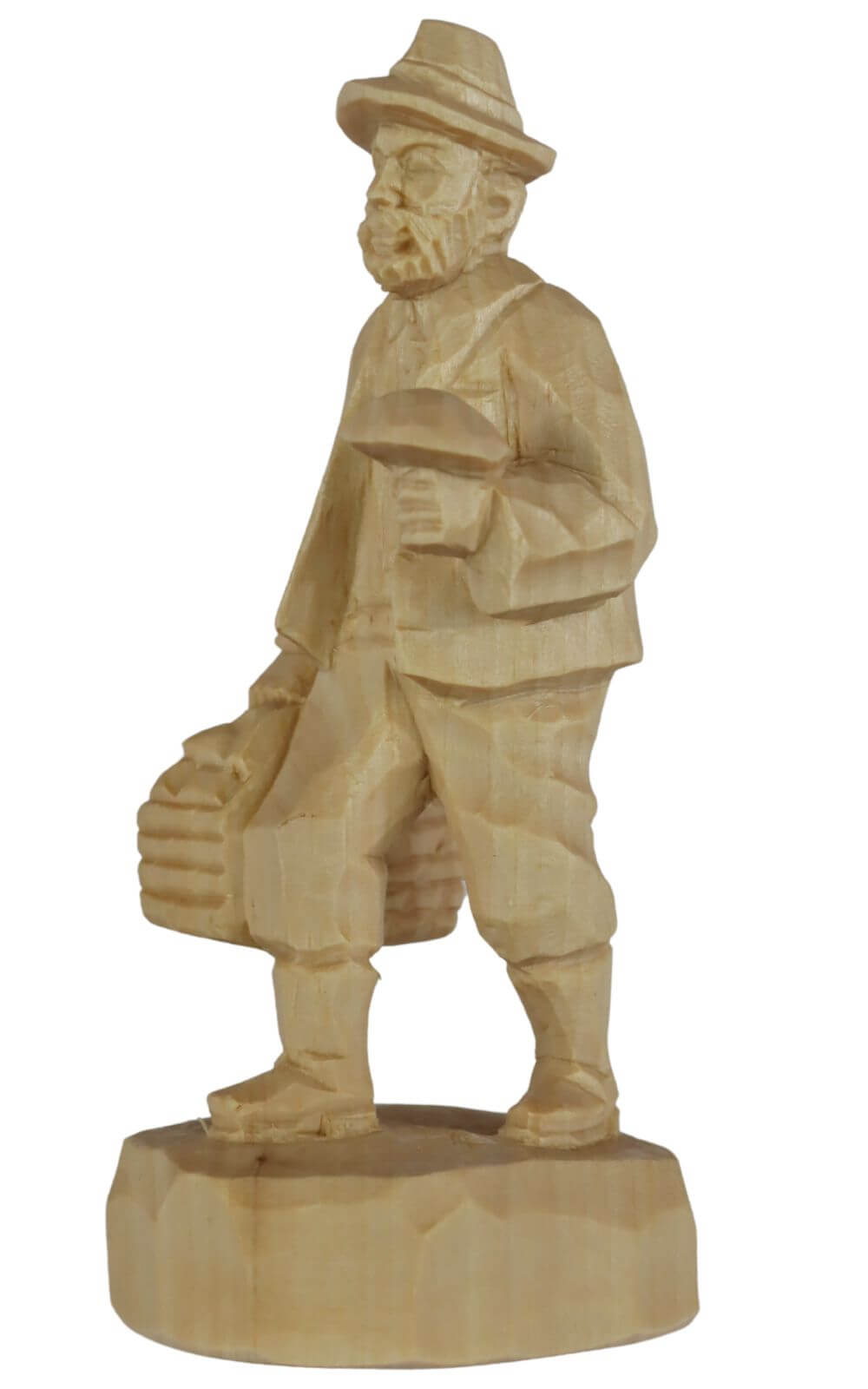 Mushroom hunter, 12 cm, nature by Schnitzkunst aus dem Erzgebirge_1