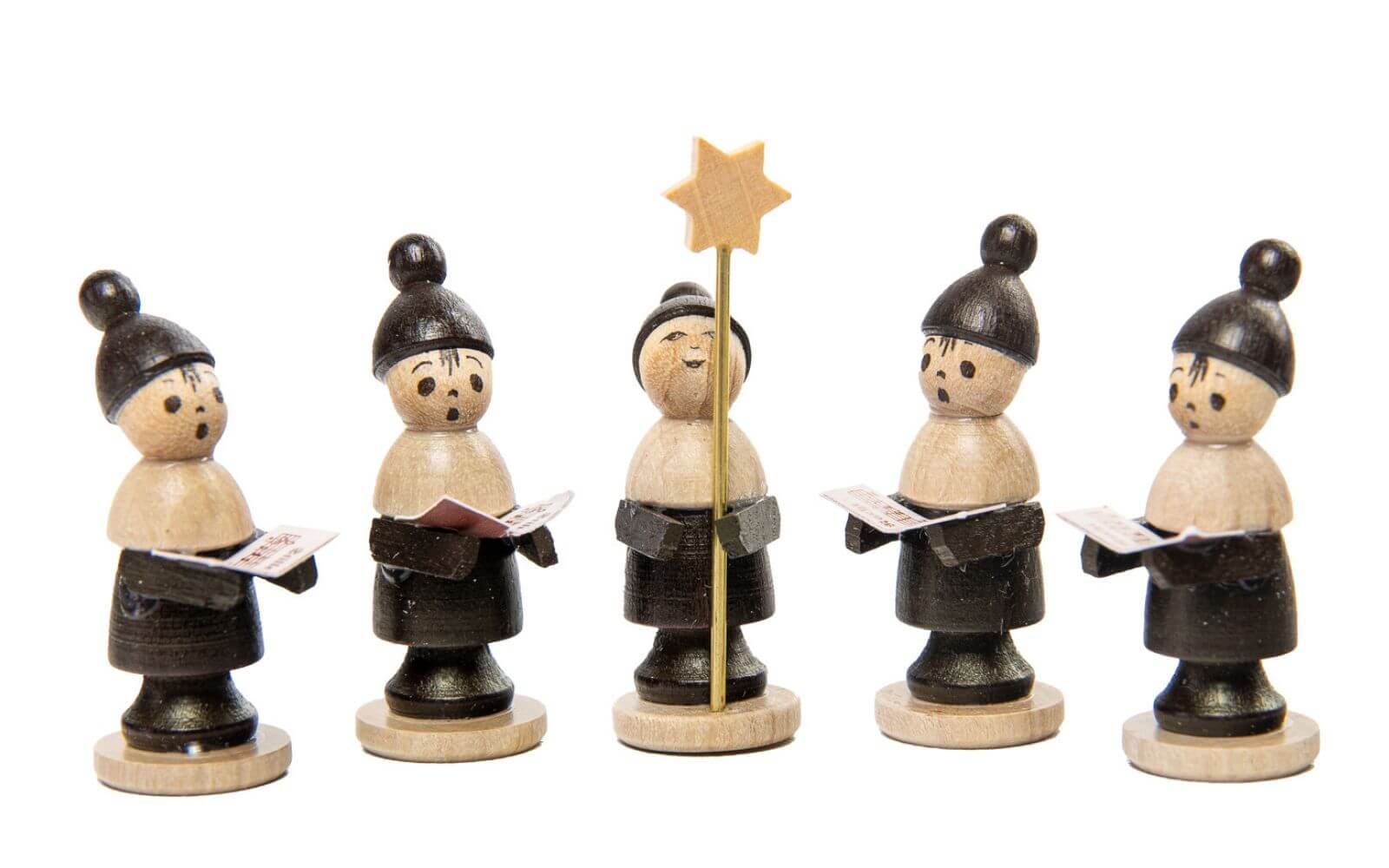Miniature currende, 5-piece, 4 cm by Spielwarenmacher Günther