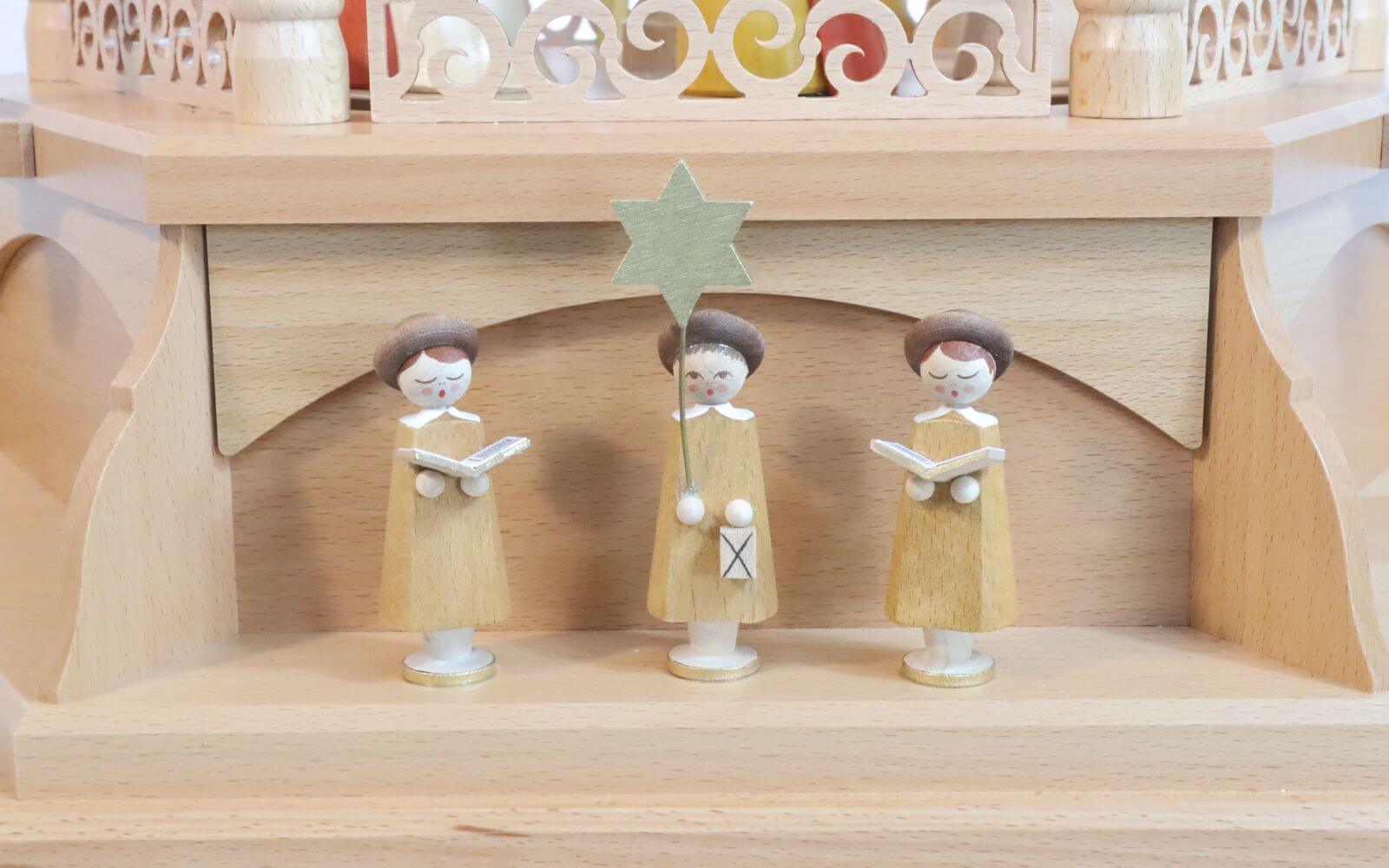 Christmas pyramid with Holy Story, 5 - storey, electric by Richard Glässer_pic7