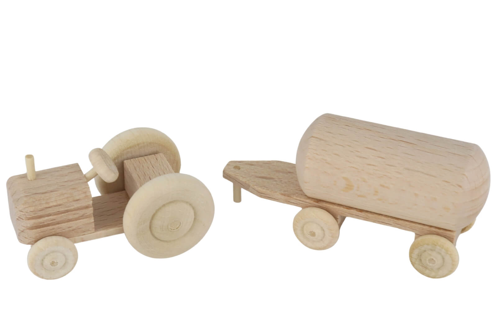 Tractor with trailer tank, natural by Robbi Weber_3
