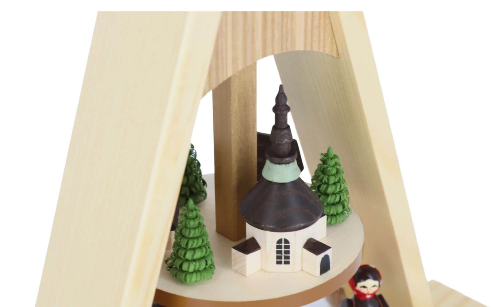 Christmas pyramid Seiffen village with Santa Claus by Knuth Neuber_7