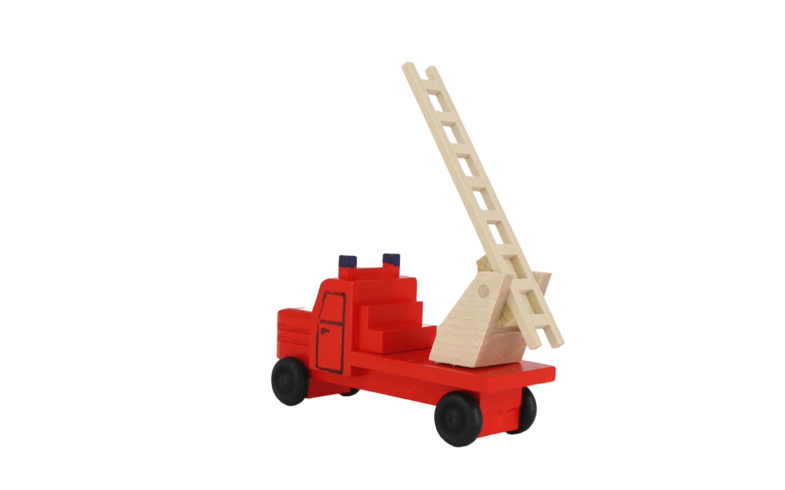 Wooden Car fire department car_2