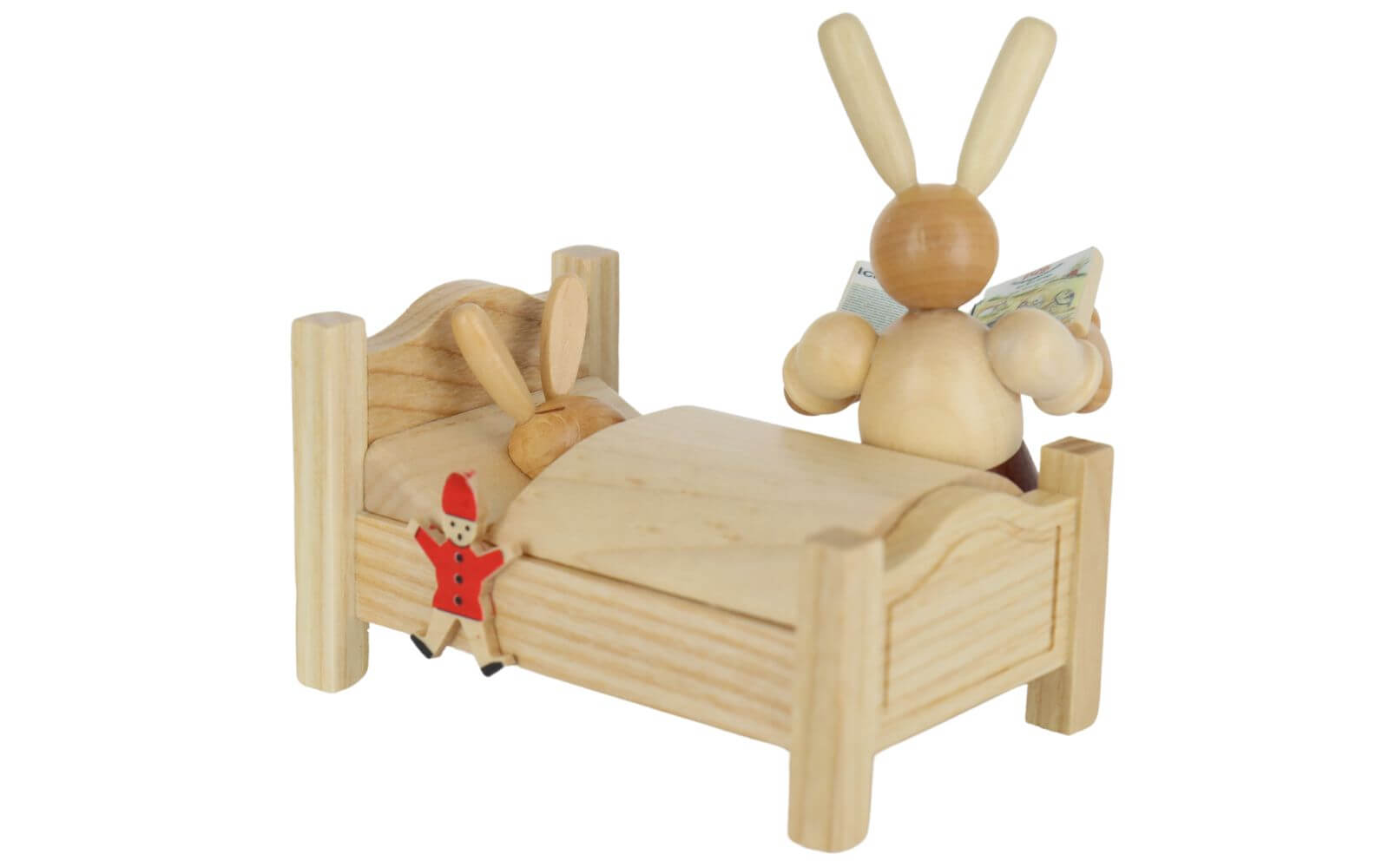 Easter bunny mother tells bedtime stories nature by Müller Kleinkunst_3
