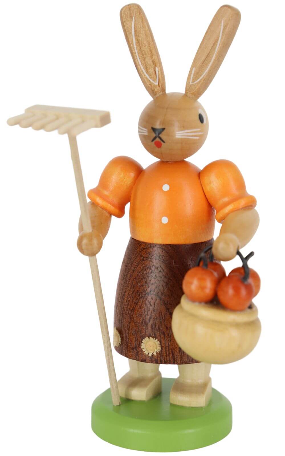 Easter bunny gardener, colored, 11 cm by Müller Kleinkunst_1
