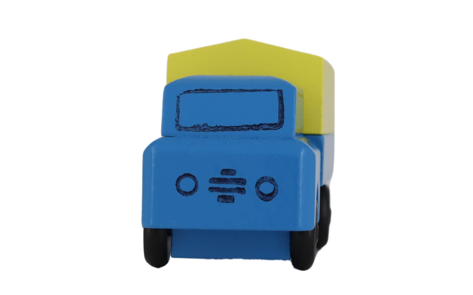 Wooden toy - Truck with tarpaulin, 8 cm, colored by Robbi Weber_3