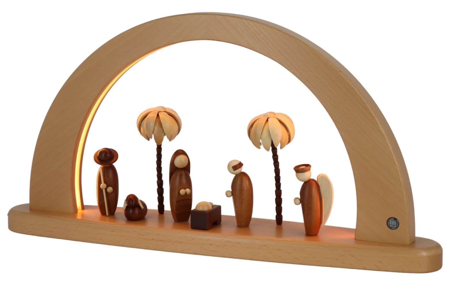 Modern LED candle arch Holy Story, 49 cm by Müller Kleinkunst_4