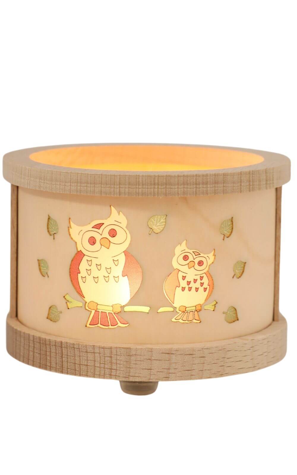 Lantern for tea lights with owl by Richard Glässer_1