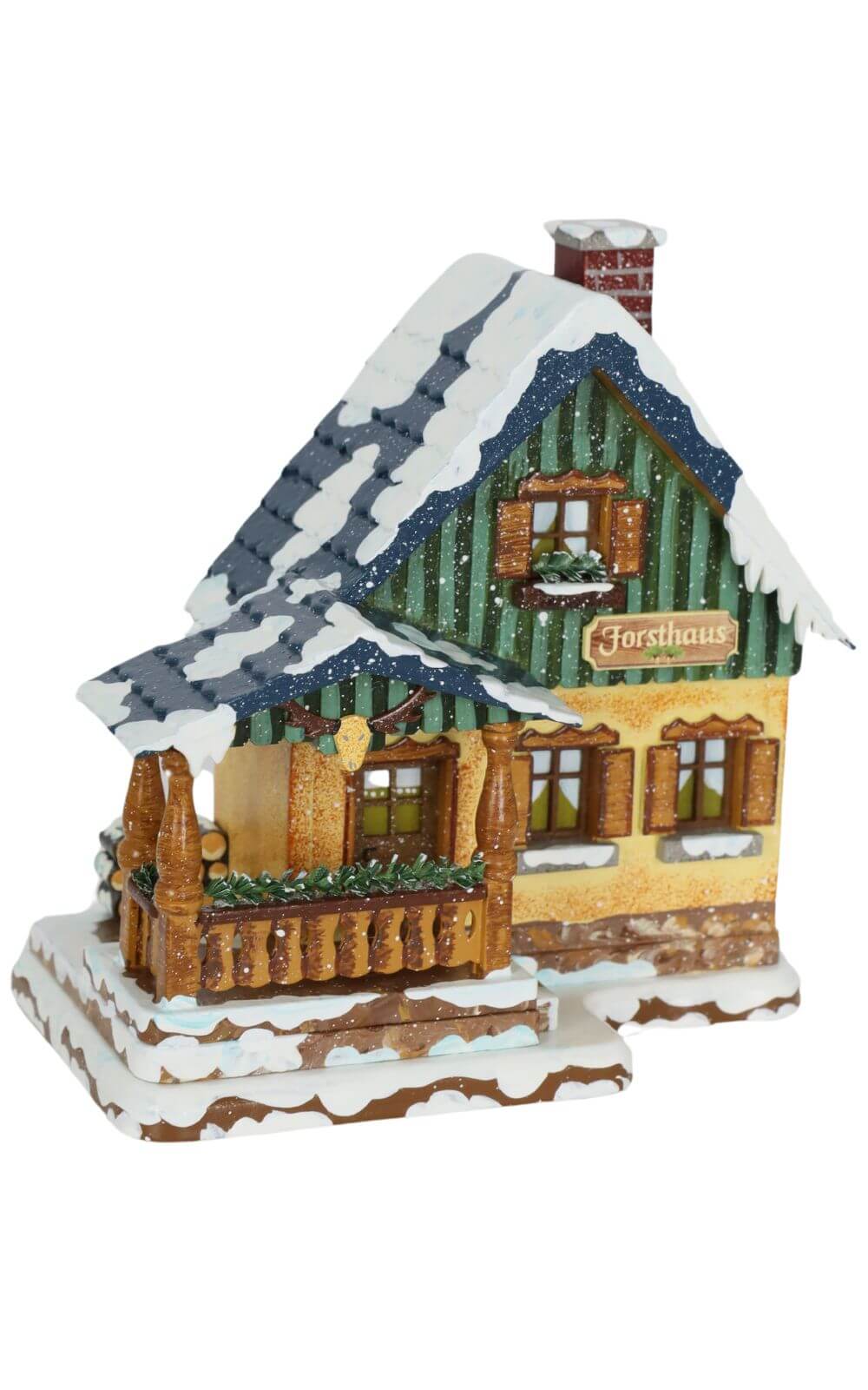 Forsthaus house of lights, 15 cm by Hubrig Volkskunst_2
