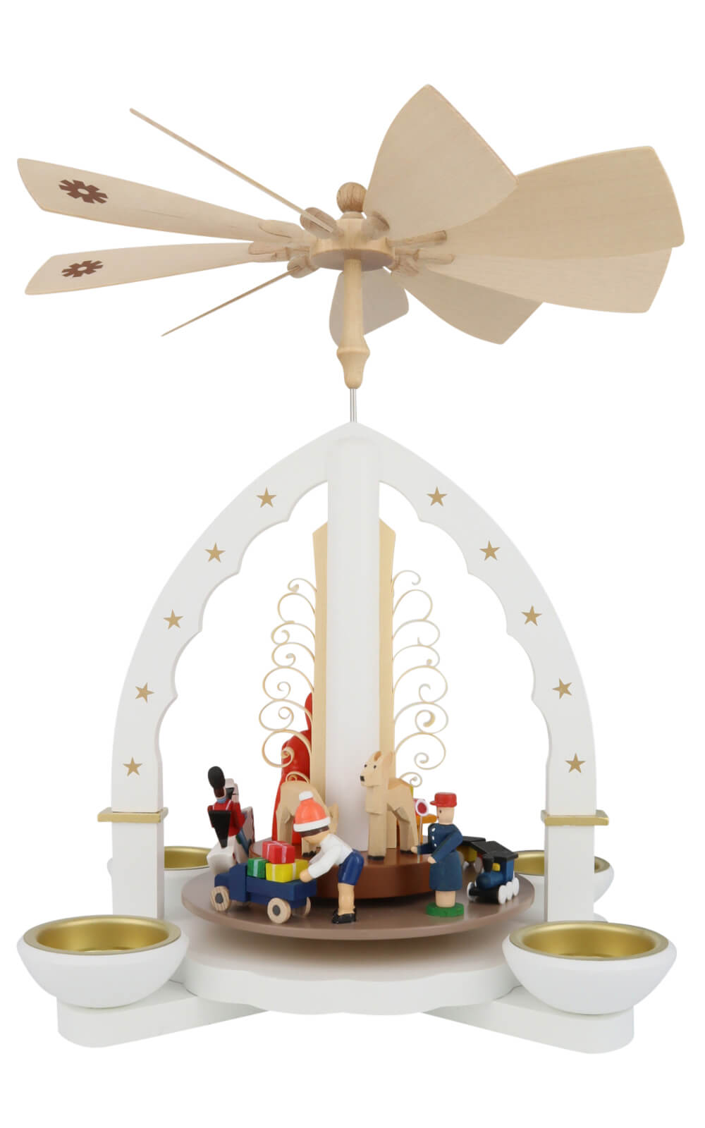 Christmas Pyramid Gift Giving 28 cm by Richard Glässer_4