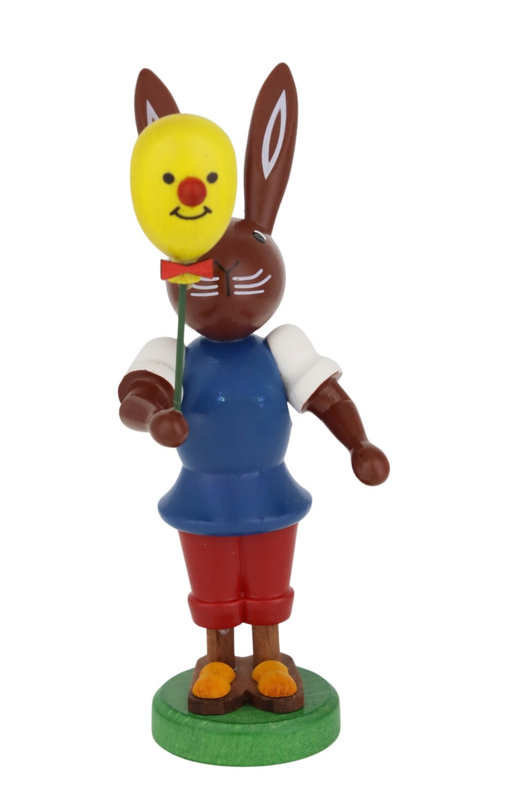 Easter bunny with balloon, 9 cm by Thomas Preißler