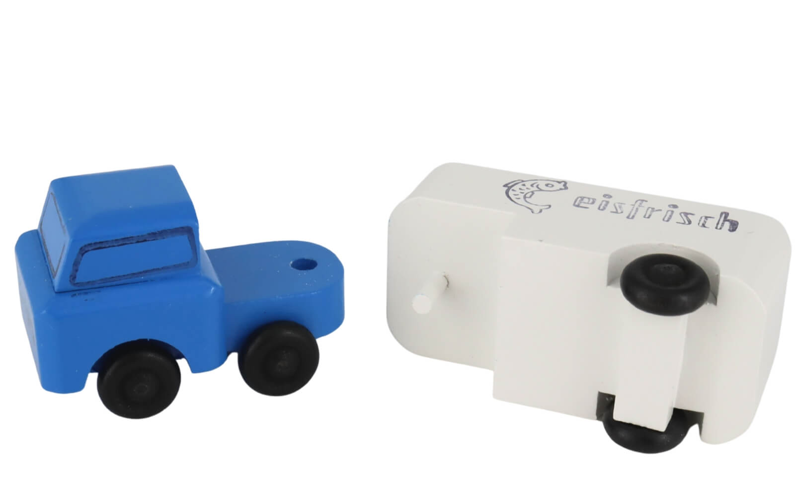 Wooden toy truck refrigerated transporter, coloured by Robbi Weber_3