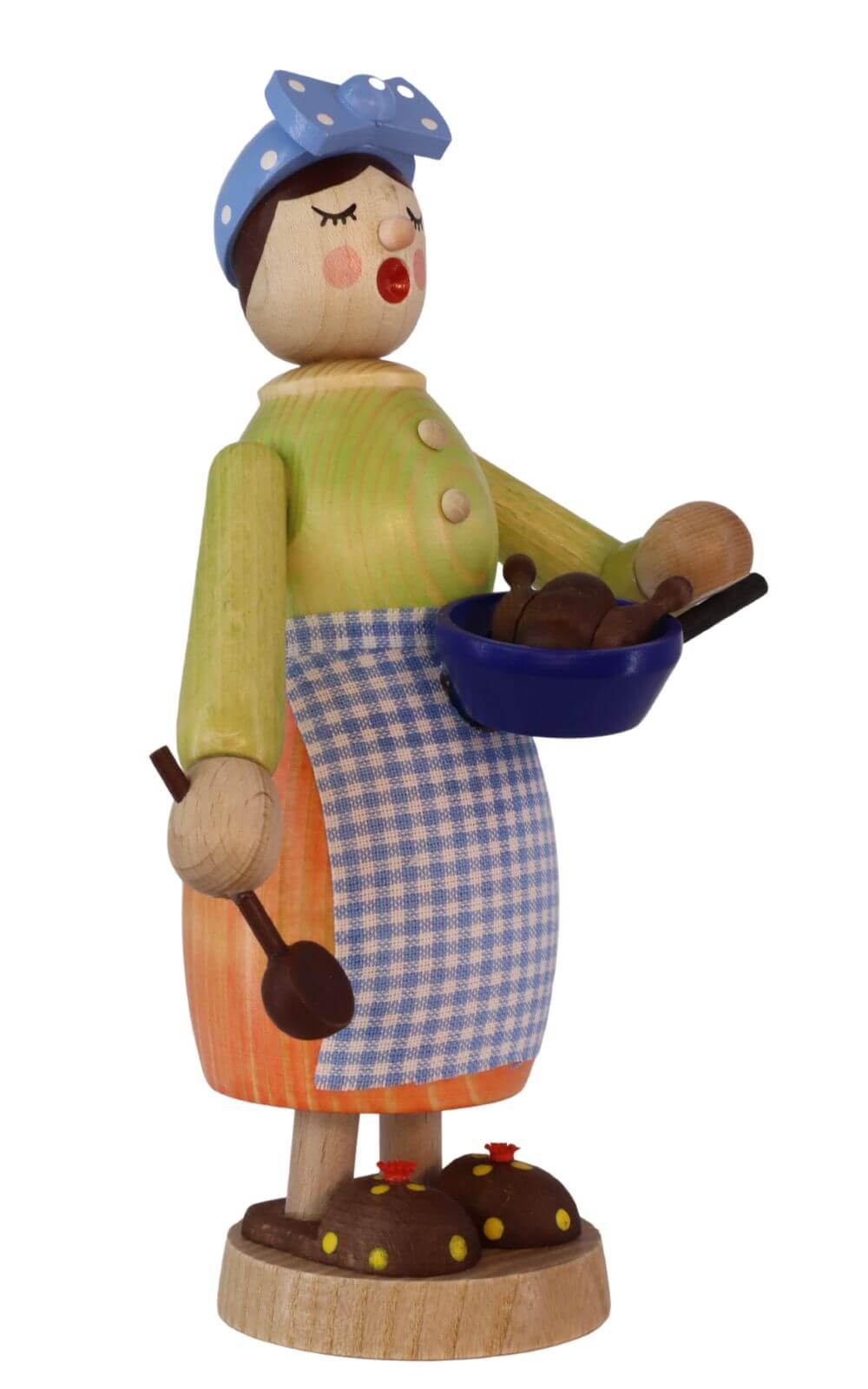Smoking man Witwe Bolte, 17 cm by Richard Glässer_3