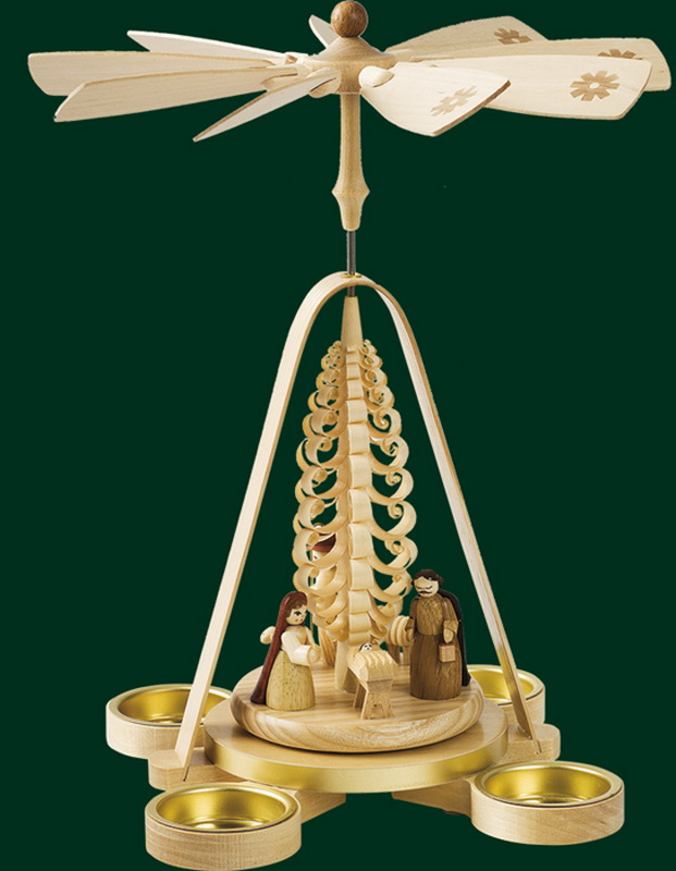 Christmas pyramid with Christ's birth, 28 cm by Richard Glässer_picture2