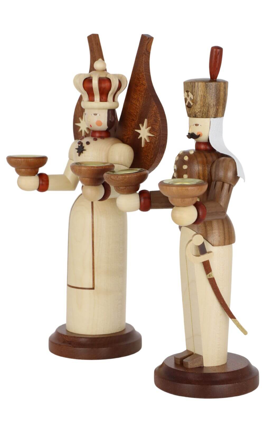 Angel and miner, 26 cm by Müller Kleinkunst_3