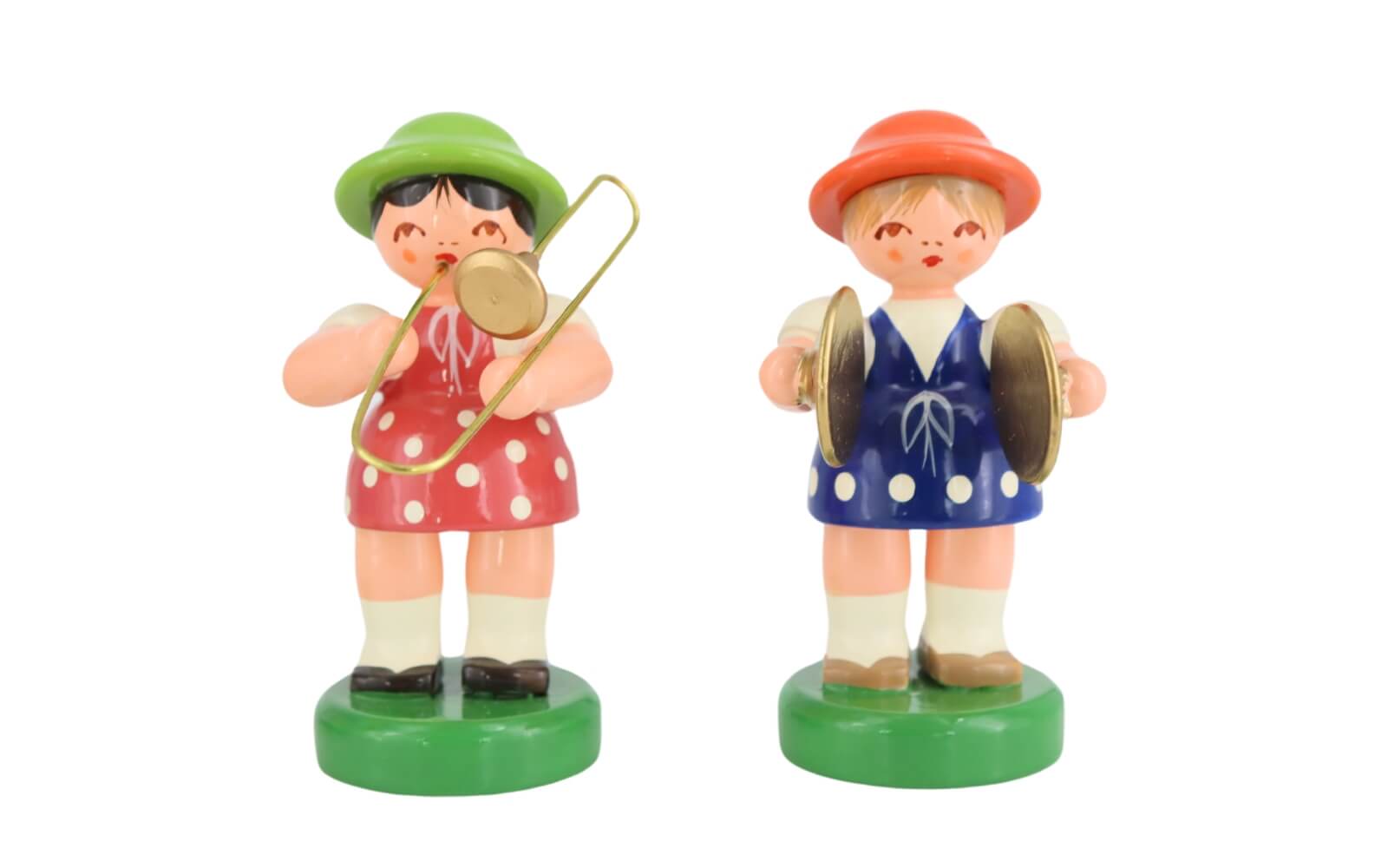 Miniature instrument girl, 5 pieces, hand-painted by Figurenland Uhlig GmbH_3