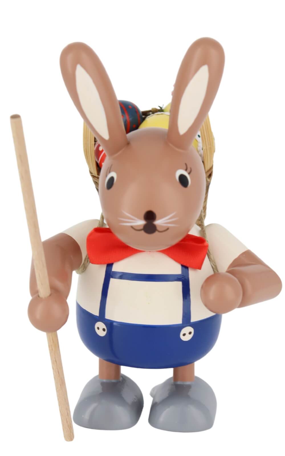 Easter bunny with carrying basket, 11 cm by KWO_3