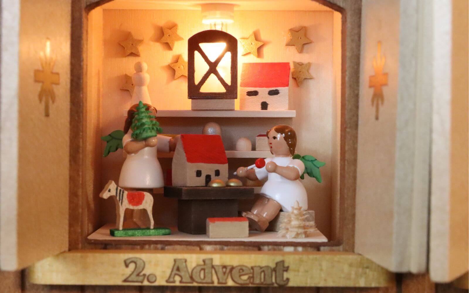 Christmas pyramid, 3 storey advent house with holy story by Richard Glässer_pic5
