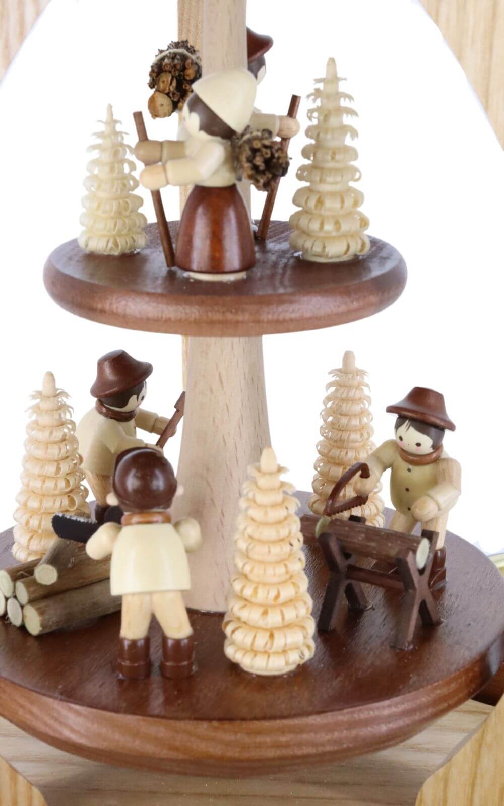Christmas pyramid forest people double storey by Legler_3
