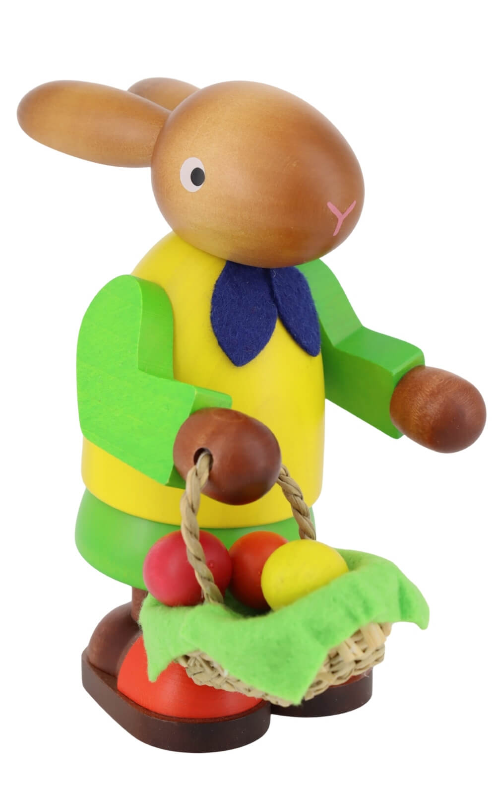 Easter Bunny - Female rabbit with egg basket, 17 cm by Christian Ulbricht_3